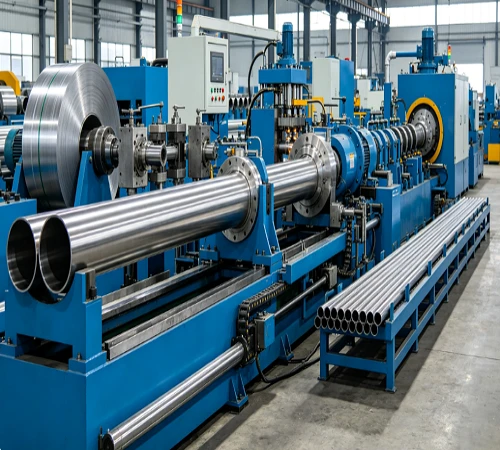 Dây chuyền sản xuất ống hàn tần số cao bằng thép không gỉ